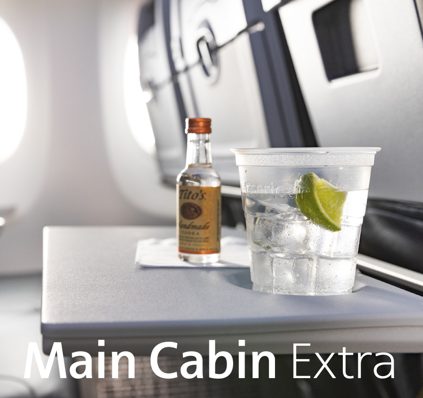 American Airlines Main Cabin Extra